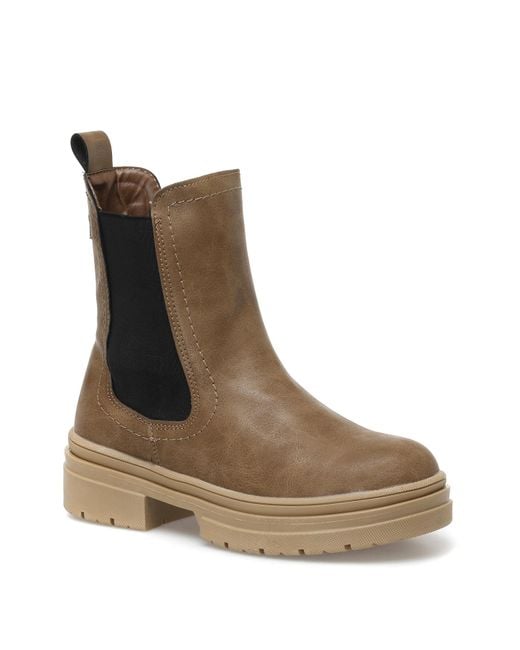 Kinetix Brown Aray 2Pr Braune Chelsea-Stiefel Für Damen