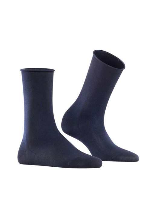 Falke Blue Socken active breeze 2er pack uni, rollbündchen, lyocellfaser