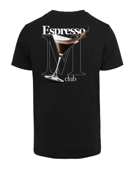 Mister Tee Espresso m club tee in Black für Herren