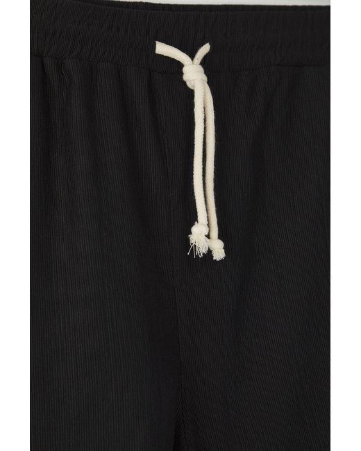 Trendyol Flexibler, Gewickelter Stoff – Schwarze Shorts Mit Normaler Passform Und Bermuda Für Herren in Black für Herren