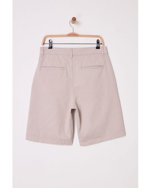 Trendyol Stone Regular Fit Brit Closure Gabardine Shorts & Bermudas Für Herren in Natural für Herren