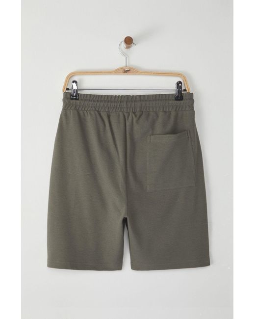 Trendyol Hochwertige Strukturierte-Shorts Und Bermudas – Reguläre Passform Für Herren in Natural für Herren