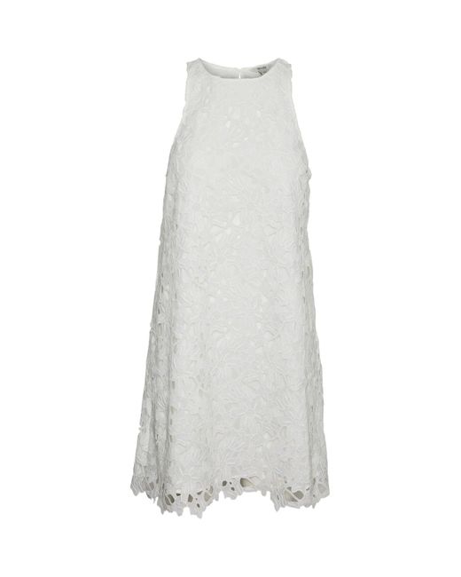 Vero Moda White Kleid vmkirby kurzes kleid