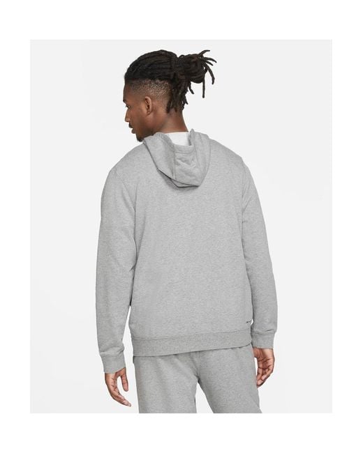 Nike Jordan Air Dri-Fit Fleece Sweatshirt – Kapuzenpullover, – Für Herren in Gray für Herren