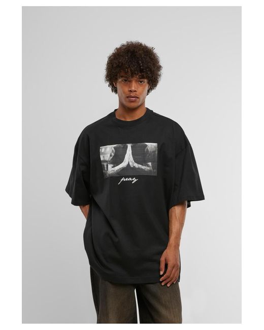 Mister Tee Pray New Huge Tee Für Herren in Black für Herren