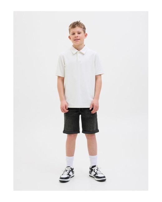 Jack & Jones Jeans-Shorts Regular Fit Jeans-Shorts Junior Für Herren in Black für Herren