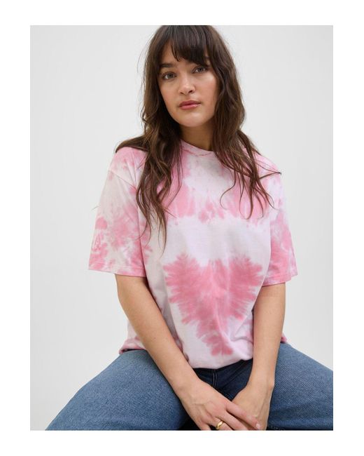 JJXX Red T-Shirt Jxthea T-Shirt Für Damen