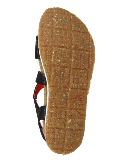 Art Komfort sandalen mykonos 1268 black leder