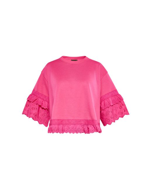 faina Pink Sweatshirt regular fit