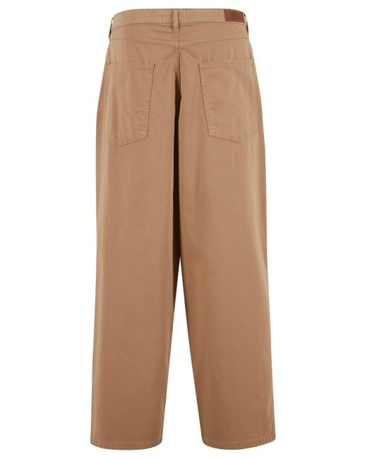 Urban Classics Tapered Twill Baggy Pants Für Herren in Natural für Herren