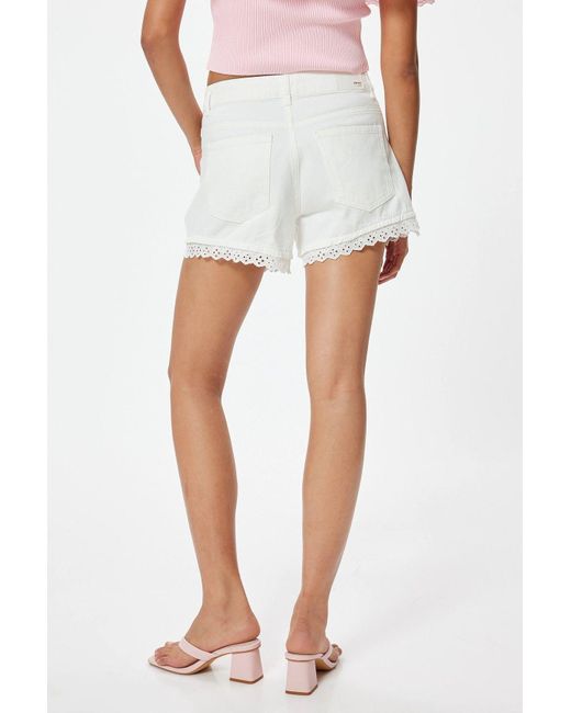 Koton White Shorts – Modell 4Sal40403Md000 Für Damen