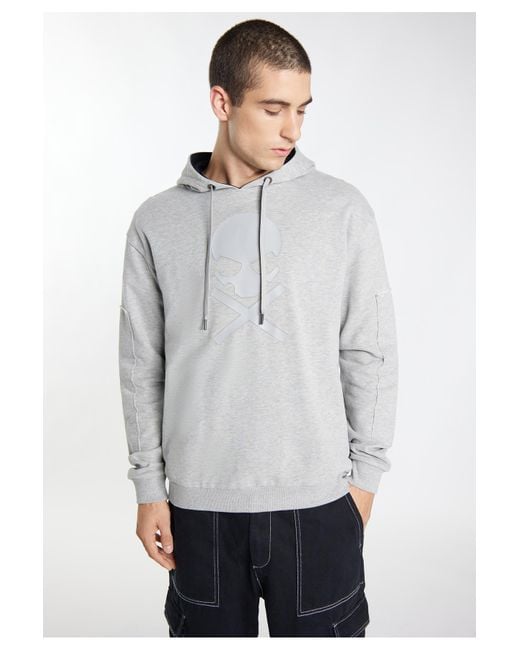 Tuffskull Sweatshirt regular fit in Gray für Herren