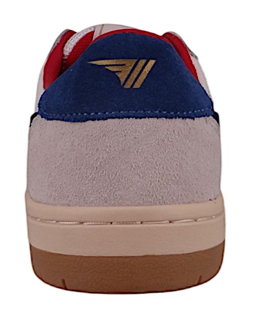 Gola Low Sneaker Hawk Cmb336 Low Top Cmb336 Xe//Marine Leder Für Herren in Pink für Herren