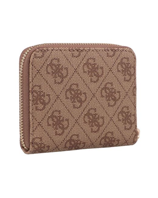Guess Brown Laurel Ii Geldbörse 11 Cm Für Damen