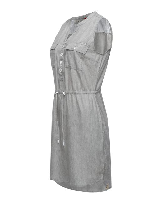 Ragwear Kleid blusenkleid in Grau | Lyst DE