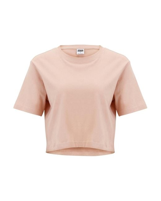 Urban Classics Pink Kurze Oversize-T-Shirts Im 2Er-Pack Für Damen