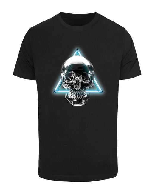 Mister Tee Neon Skull Tee Für Herren in Black für Herren