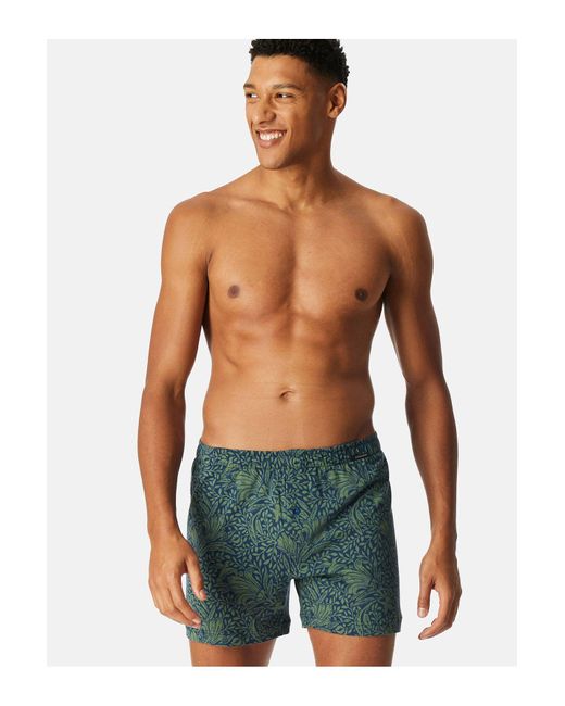Schiesser Boxer Multi Für Herren in Blue für Herren