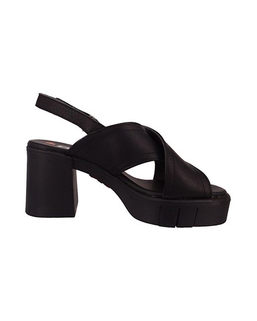 Art Komfort sandalen eivissa 1990 black leder mit softlight fußbett