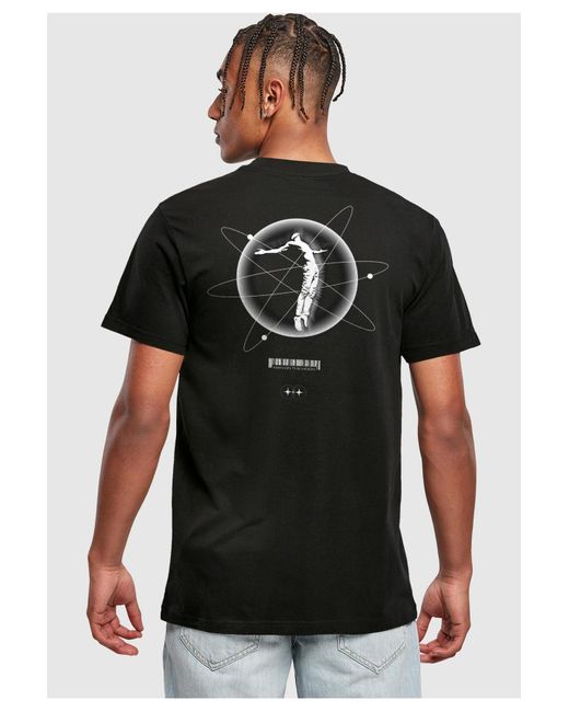 Mister Tee T-shirt mit aufschrift "the moon" in Black für Herren