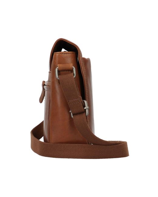 Greenburry Brown Vintage Umhängetasche Leder 26 Cm Für Damen