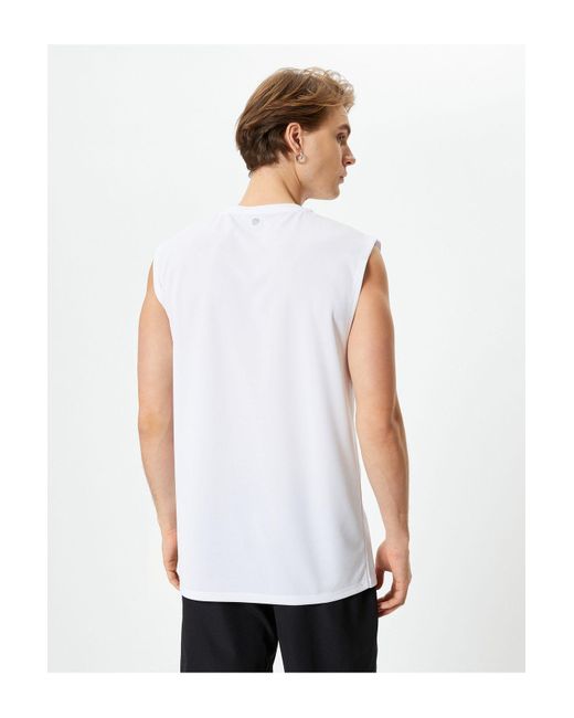 Koton Unterhemd straight in White für Herren
