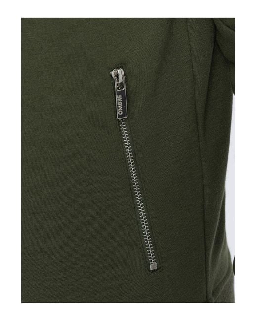 Ombre Kapuzenjacke Mit Reißverschluss Für Herren in Green für Herren