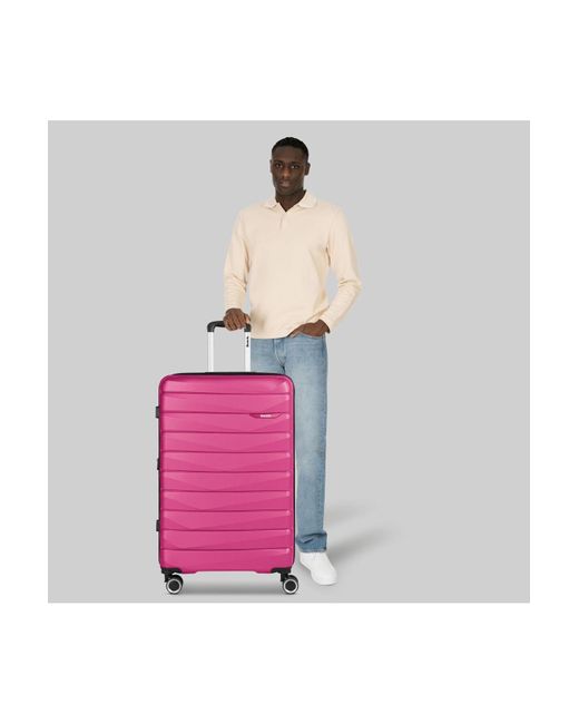 Bench Paris 4 Rollen Trolley L 76 Cm Mit Dehnfalte Für Herren in Pink für Herren
