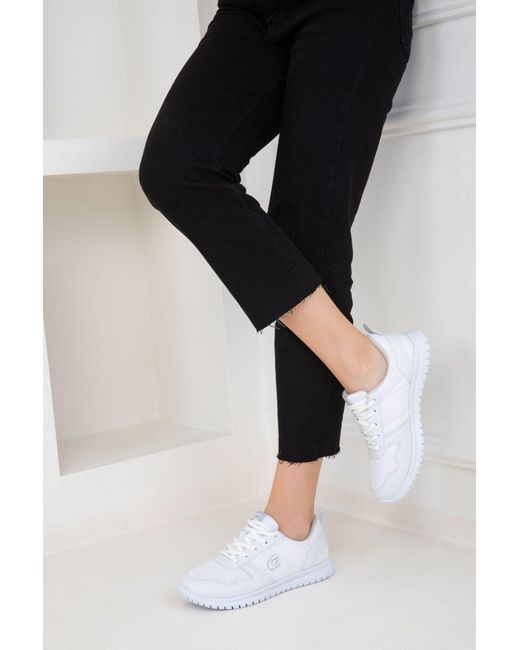 Soho White Modell Sneaker Für Damen