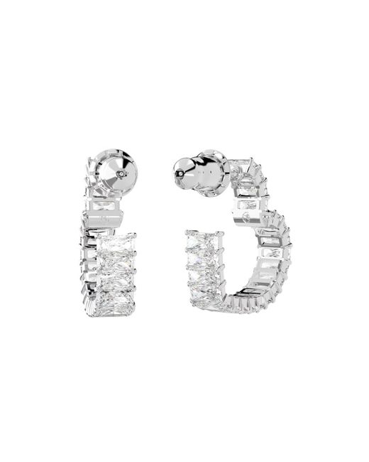 Swarovski Multicolor Matrix Silberfarbene Ohrringe 5653170 Für Damen