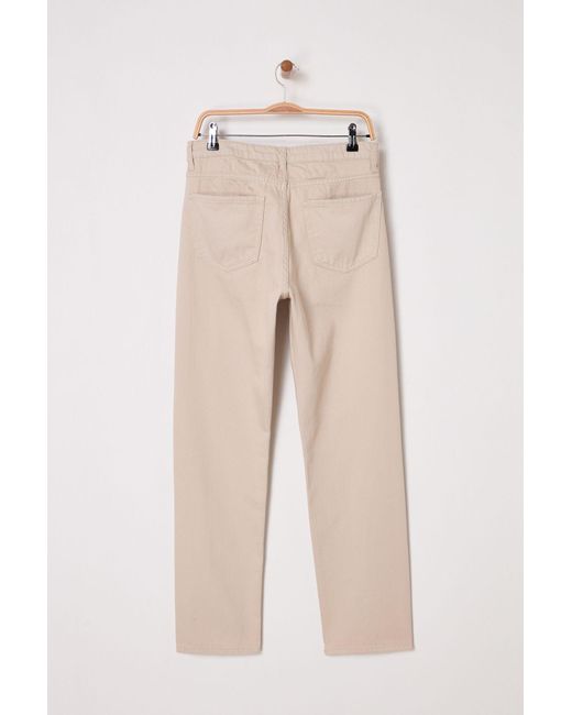 Trendyol Steinfarbene Jeans Mit Gerader Passform – Jeans Für Herren in Natural für Herren