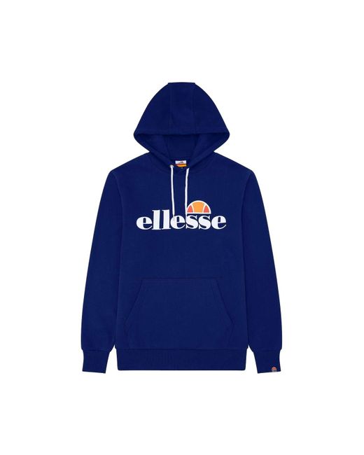Ellesse Hoodie gottero sweatshirt, sweater, kapuze, langarm, logo-print in Blue für Herren