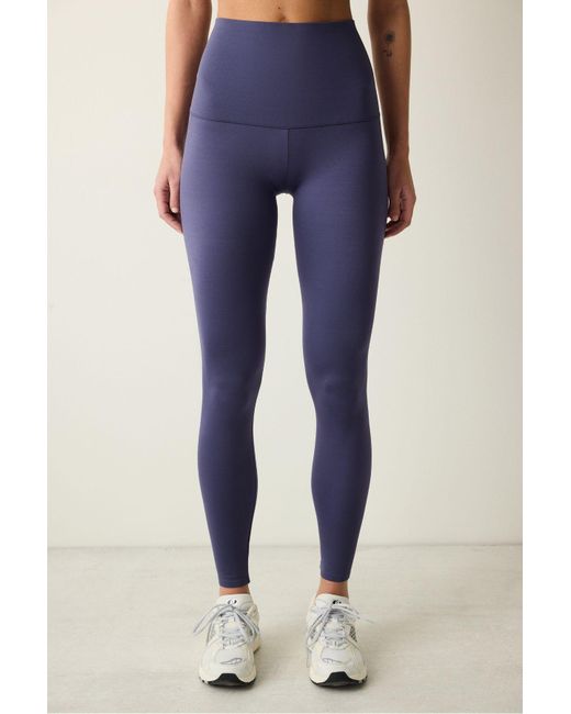 Penti Blue Dark Extra High Waist Miracle Pop Up (Push Up) Leggings Für Damen