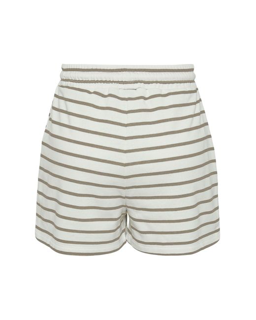 Pieces Gray Pcchilli summer hw shorts stripe noos bc