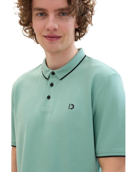 Tom Tailor Poloshirt mit streifen in Green für Herren