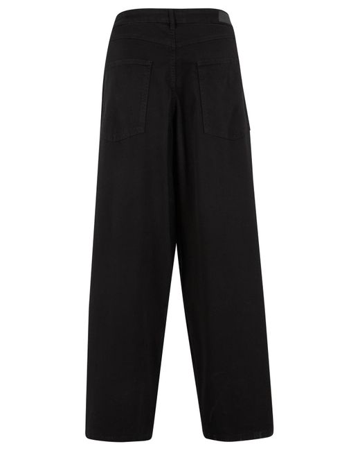 Urban Classics Tapered Twill Baggy Pants Für Herren in Black für Herren