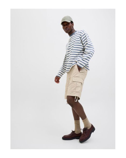 Jack & Jones Cargo-Shorts Mit Normaler Passform Für Herren in Natural für Herren