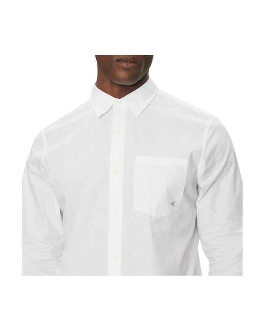 Calvin Klein Metin Işımmaylı Gekleidete Schuhe Für Männer Gx9688 Für Herren in White für Herren