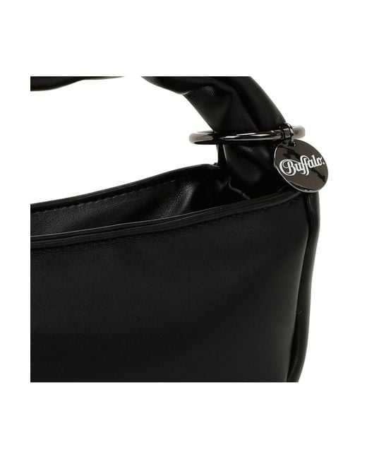 Buffalo Black Soft Soft Mini Bag Handtasche 16 Cm Für Damen