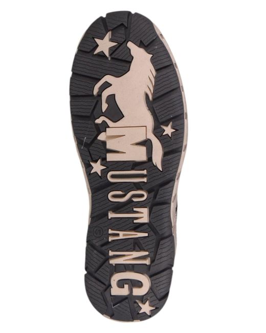 Mustang Low Sneaker Low Top 4160302 8 Kunstleder Für Herren in Blue für Herren