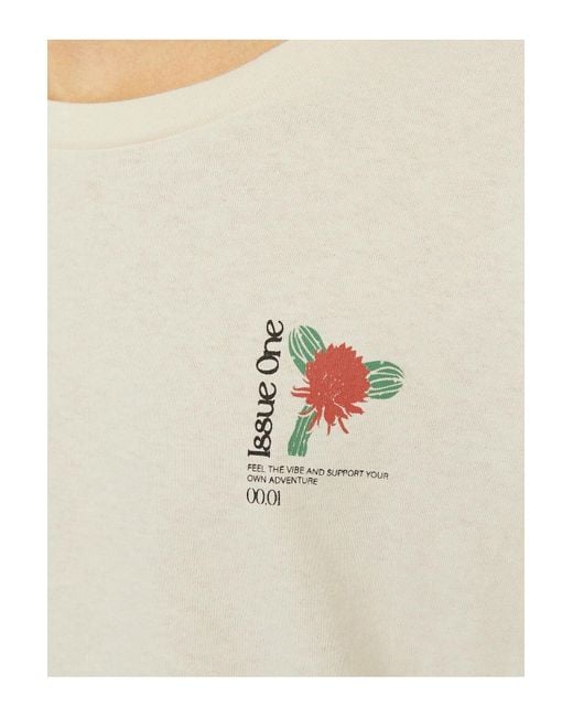 Jack & Jones T-Shirt Rückenprint T-Shirt Junior Für Herren in Natural für Herren