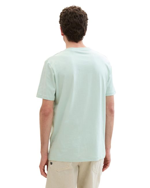 Tom Tailor T-shirt mit fotodruck in Blue für Herren
