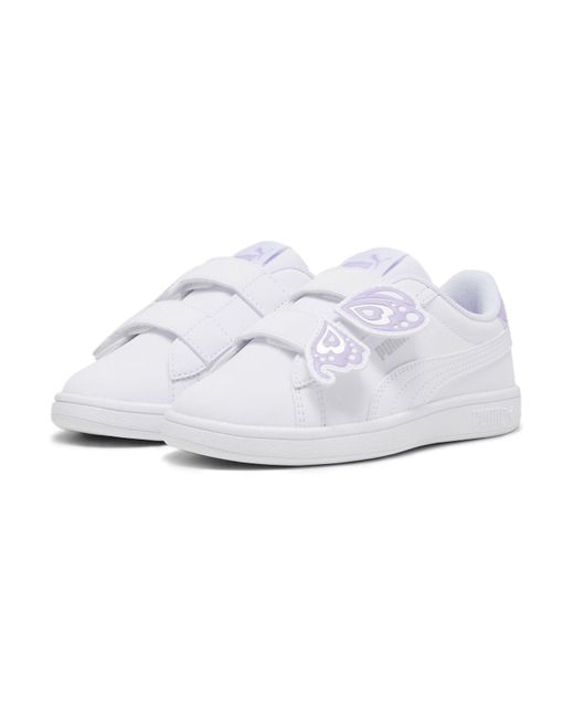 PUMA White Smash 3.0 Bfly V Ps -Vivi