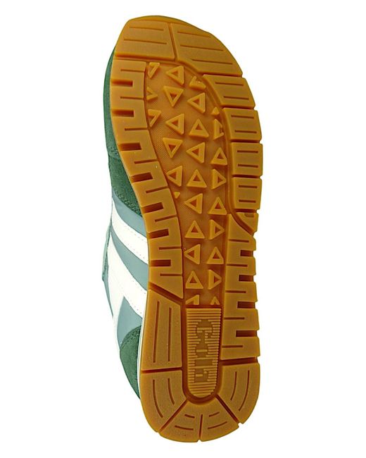 Gola Low Sneaker Daytona Chute Clb337 Low Top Clb337 Dn Mist/Evergreen/Off Textil/ Für Damen