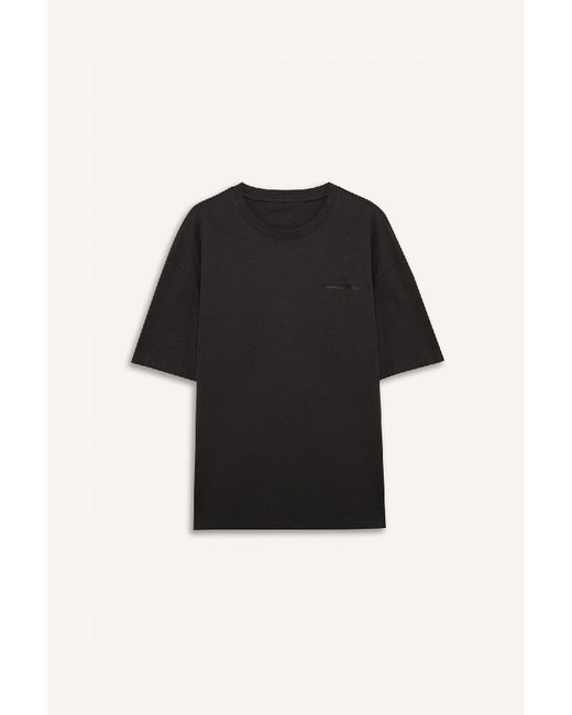 Defacto Fit Oversize Wide Fit Rundhalsausschnitt Bedrucktes Sportler-Kurzarm-T-Shirt Für Herren in Gray für Herren
