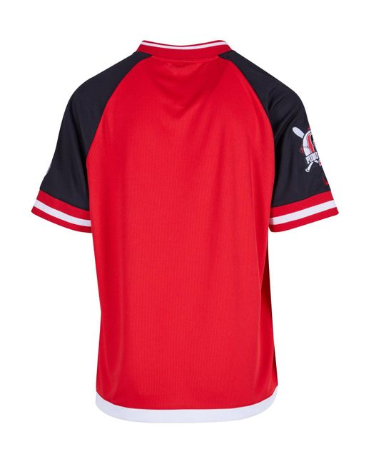 Karlkani Athletics dirty south baseball-trikot in Red für Herren