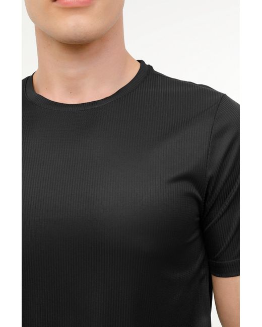 Kinetix Es t-shirt mit kurzen ärmeln in Black für Herren