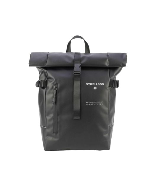 Strellson Rucksack -stockwell 2.0 eddie backpack mvf, 42x27x16cm (hxbxt) in Black für Herren