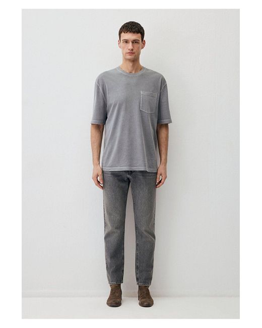 Mavi Graues T-Shirt Mit Taschendetail, Lockere Passform -70103 Für Herren in Blue für Herren