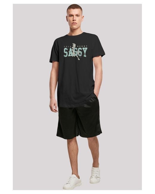 F4NT4STIC Looney tunes lola bunny sassy mit geformtem langen t-shirt in  Schwarz für Herren | Lyst DE | T-Shirts